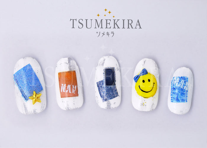 Tsumekira Patchwork Denim  NN-PWD-101