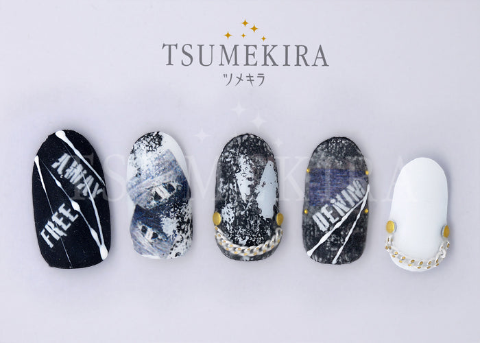 Tsumekira Patchwork Denim  NN-PWD-101