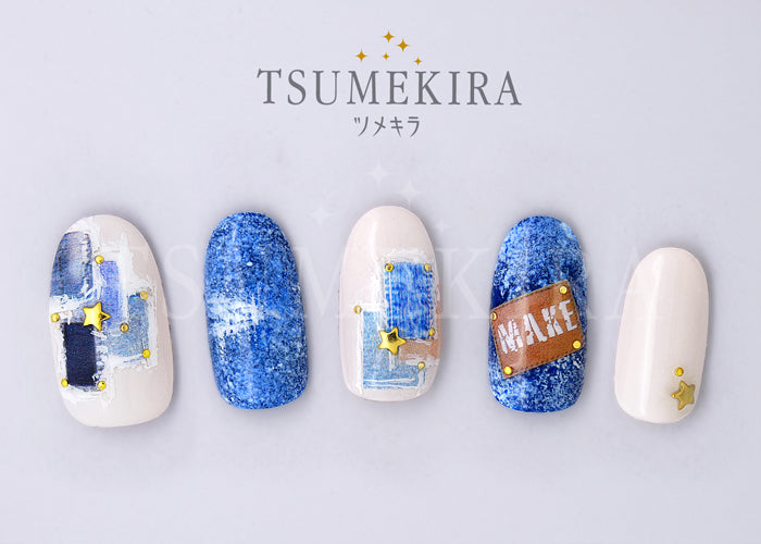 Tsumekira Patchwork Denim  NN-PWD-101