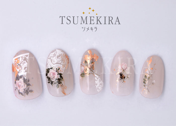 Tsumekira Vintage Flower  NN-VTF-101