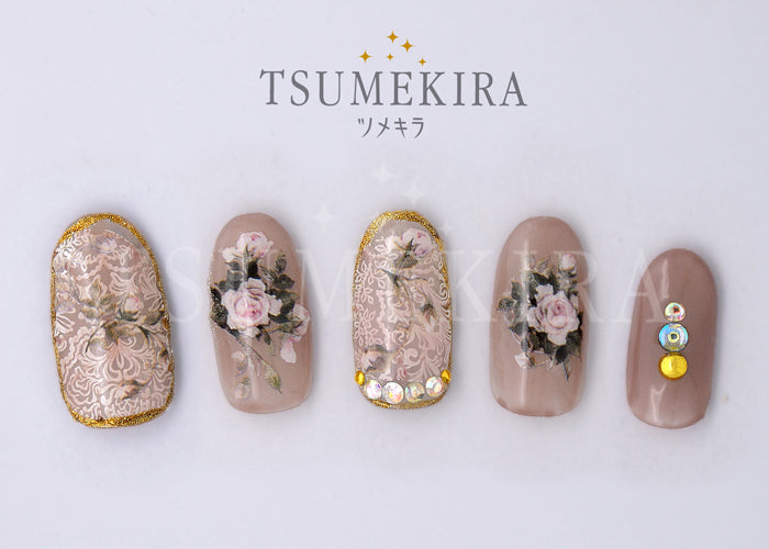 Tsumekira Vintage Flower  NN-VTF-101