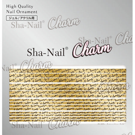 Copy Nail Charm   Fortune   Line Gold