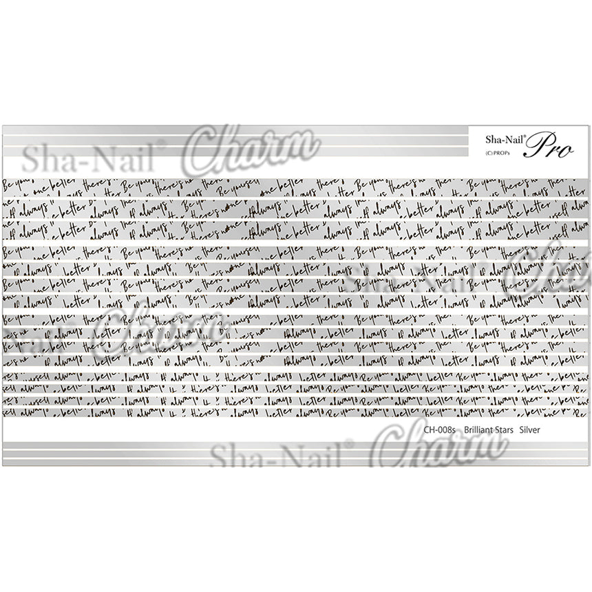 Copy Nail Charm   Fortune  Line Silver
