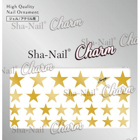 Copy Nail Charm   Brilliant Stars Gold