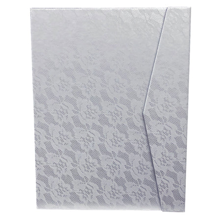 Nail accessories lace frame Silver