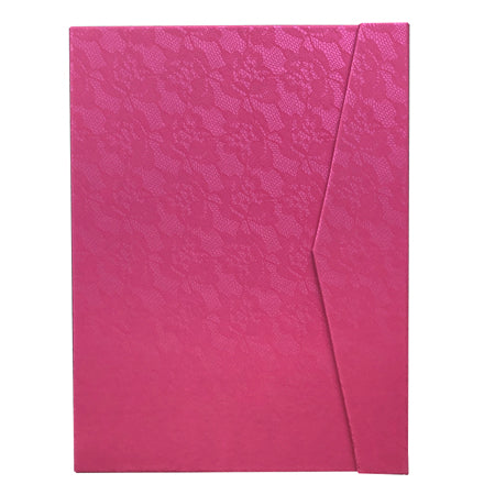 Nail accessories lace frame Pink