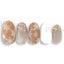 Copy Nail Petite Water Colors Melty Snow  White