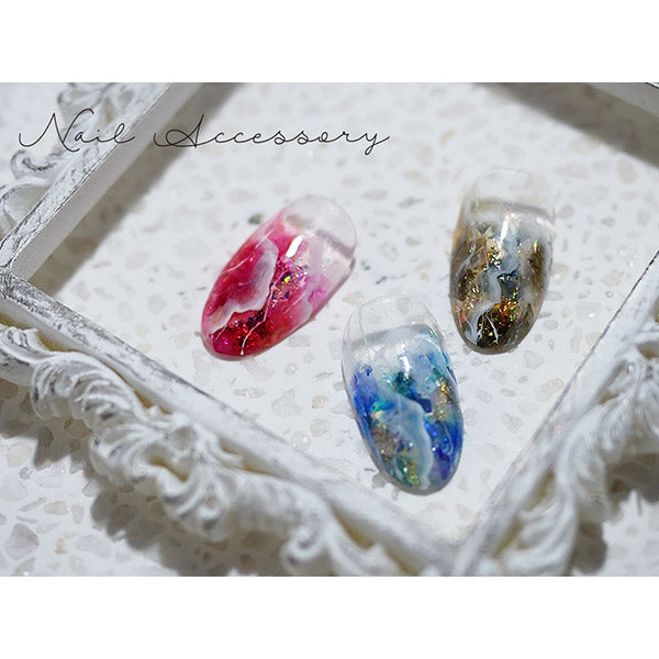 Nail Accessory Random Cut Aurora Flakes  C