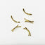 SHAREYDVA Nail Parts Line Ring  Gold 5P