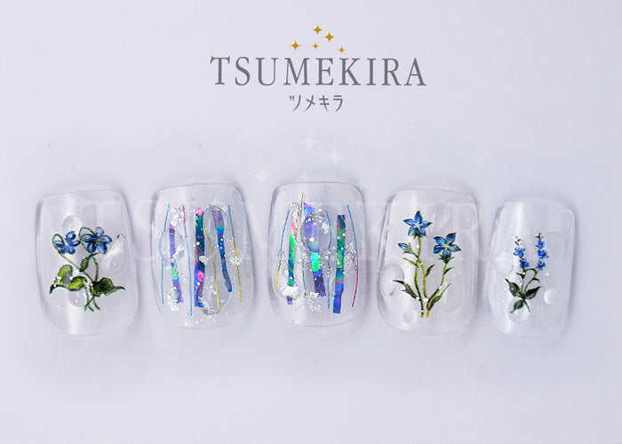 Tsumekira DAISY Produce 5 DAISY'S GARDEN BLUE
