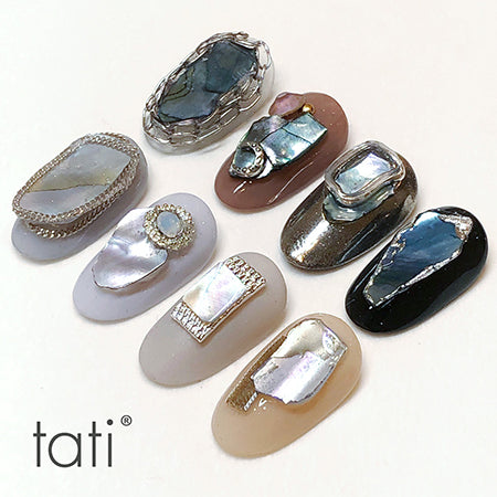 Bonnail × tati Style up Parts Shell panel abyss