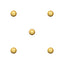 Bonnail spiral fit studs  Gold 1.5mm   80P
