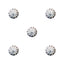 Bonnail spiral fit studs  silver 2.5 mm  40P