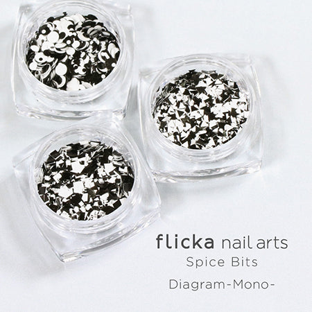 Flicka nail arts Spice Bits   Diagram-Mono