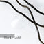 Bonnail snake chain Black X gold 30cm