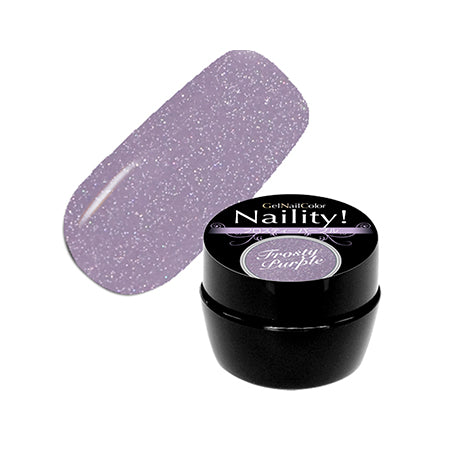 Naility! Gel Nail Color  379 Frosty Purple  4g