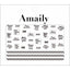 Amaily Nail Seal  No. 9-17 2020 Black