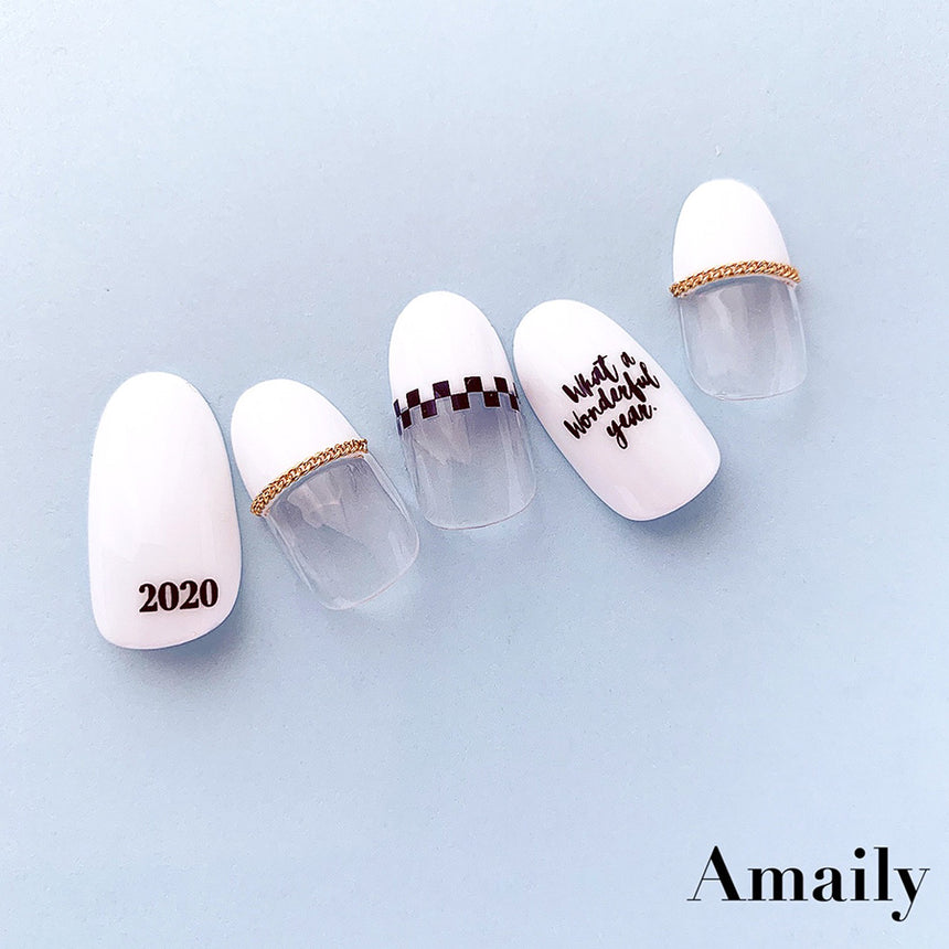 Amaily Nail Seal  No. 9-17 2020 Black