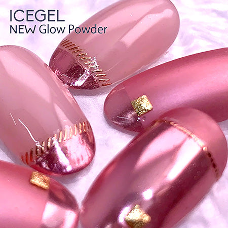ICE GEL glow powder Sharpet Pink