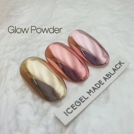 ICE GEL glow powder light pink