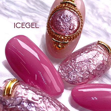 ICE GEL glow powder light pink