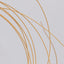 SHAREYDVA twist wire 0.4mm Champagne Gold