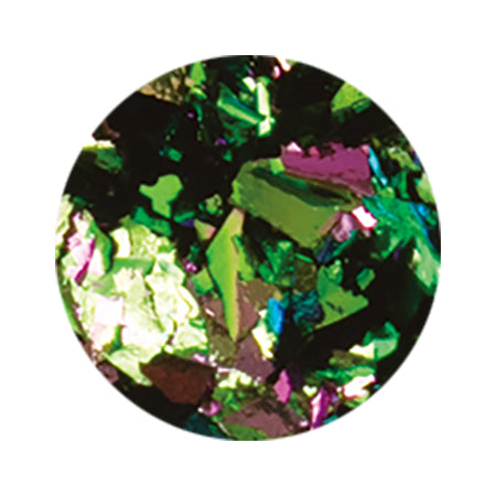 Ageha metal flakes  Light Pink & Green MF02