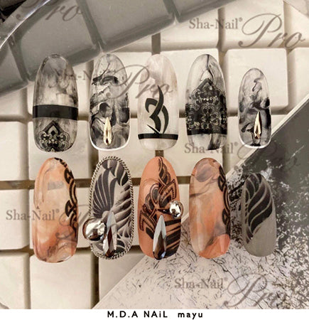 Sha-Nail PRO  Black Ink Tribal