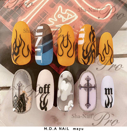 Sha-Nail PRO  Black Ink Tribal