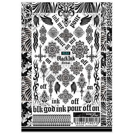Sha-Nail PRO  Black Ink Tribal