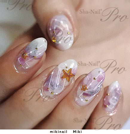 Sha-Nail PRO  Frame Font White