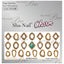 Sha-Nail Charm  Metal Frame Gold