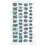 Tsumekira [noble] Hanako Produce 6  Abalone Shell Parts  46mm x 88mm