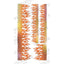 Tsumekira [noble] Produced by BritneyTOKYO   Blaze Orange  46mm x 88mm