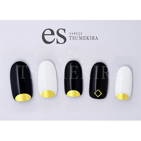 Tsumekira es (S) half moon (for nail half moon) mat gold ES-HAM-101