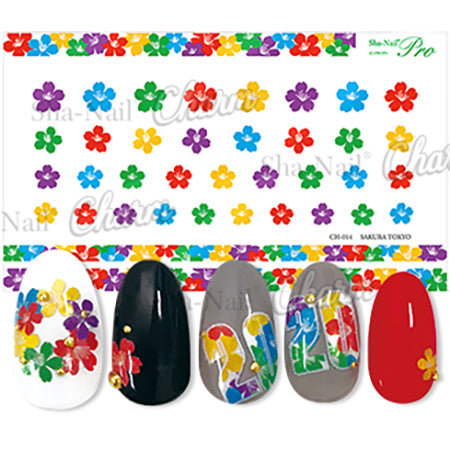 Sha-Nail Charm  Sakura Tokyo 50mm x 86mm  1P