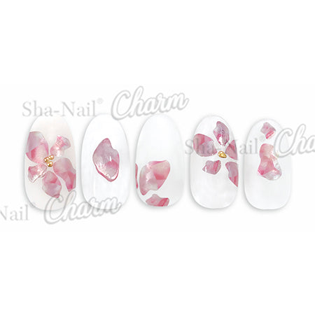Sha-Nail Charm  Starlight Sakura 50mm x 86mm  1P