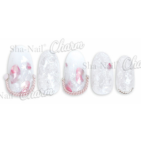 Sha-Nail Charm  Starlight Sakura 50mm x 86mm  1P