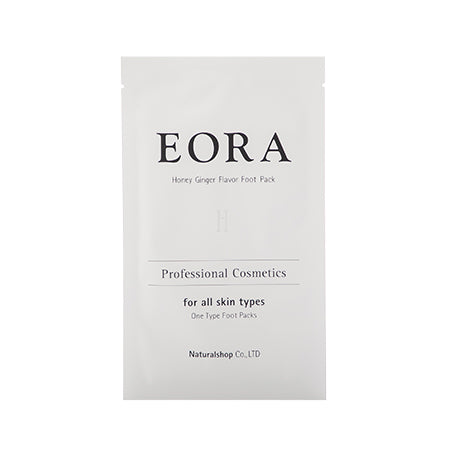 EORA EGF Foot Pack Salon Set Honey ginger 10 bags