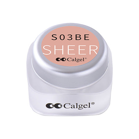 Calgel ◆ Color gel plus  S03BE warm beige 2.5g