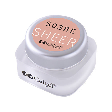 Calgel ◆ Color gel plus  S03BE warm beige 2.5g