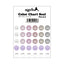 ageha ◆ Color chart seal  Ver. 2.0  8mm diameter  30 sheets