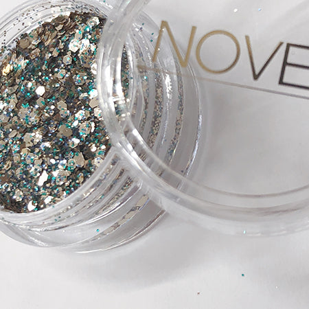 NOVEL ◆ Aqua Pacific Glitter