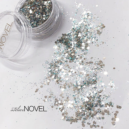 NOVEL ◆ Aqua Pacific Glitter