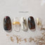 Bonnail Metal Drop M Champagne gold 10p