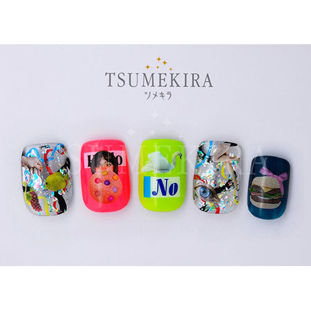 Tsumekira DAISY Produce 6 NN-DAI-109 Ochappy Collage NO. 2