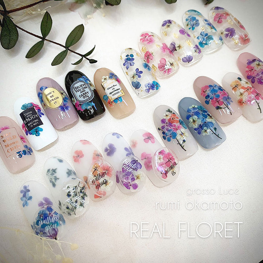 Sha-Nail Plus Real Floret  RUMI-PRF