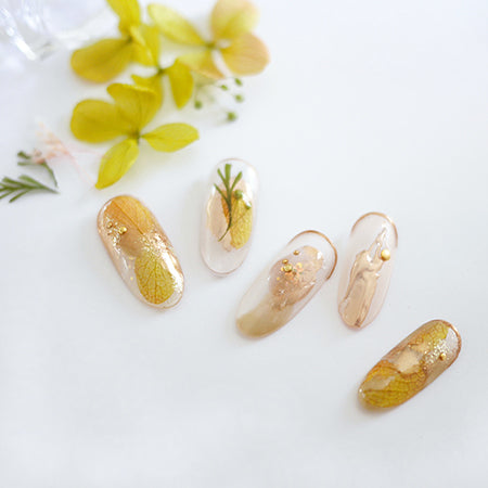 Nail parfait Flower Yellow