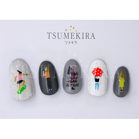 TSUMEKIRA Produced by flicka nail arts 1 4 seasons GIRLS Spring NN-FLI-101