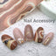 Nail accessories art film Brown Marble